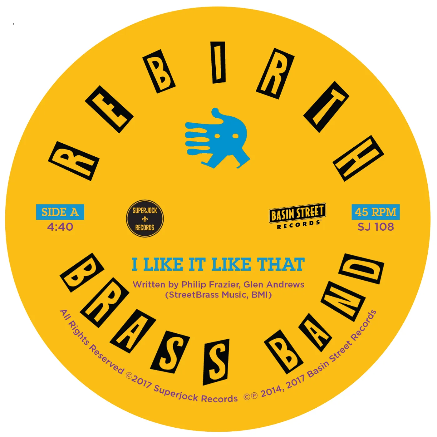Rebirth Brass Band I LIKE IT LIKE THAT / DO IT AGAIN Vinyl Record