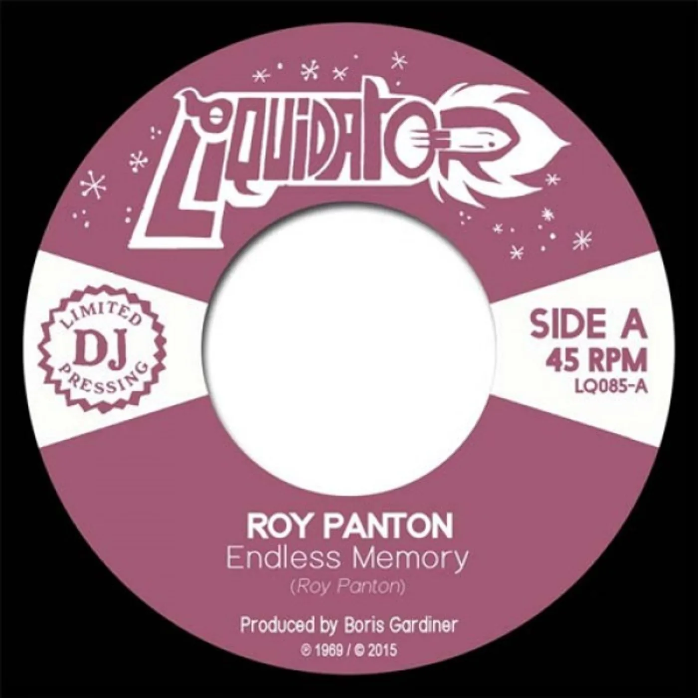 Roy Panton ENDLESS MEMORY / TELL ME Vinyl Record