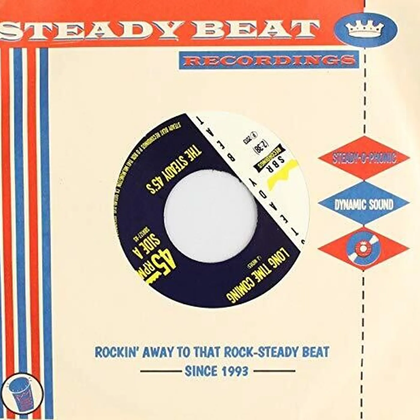 The Steady 45's LONG TIME COMING Vinyl Record