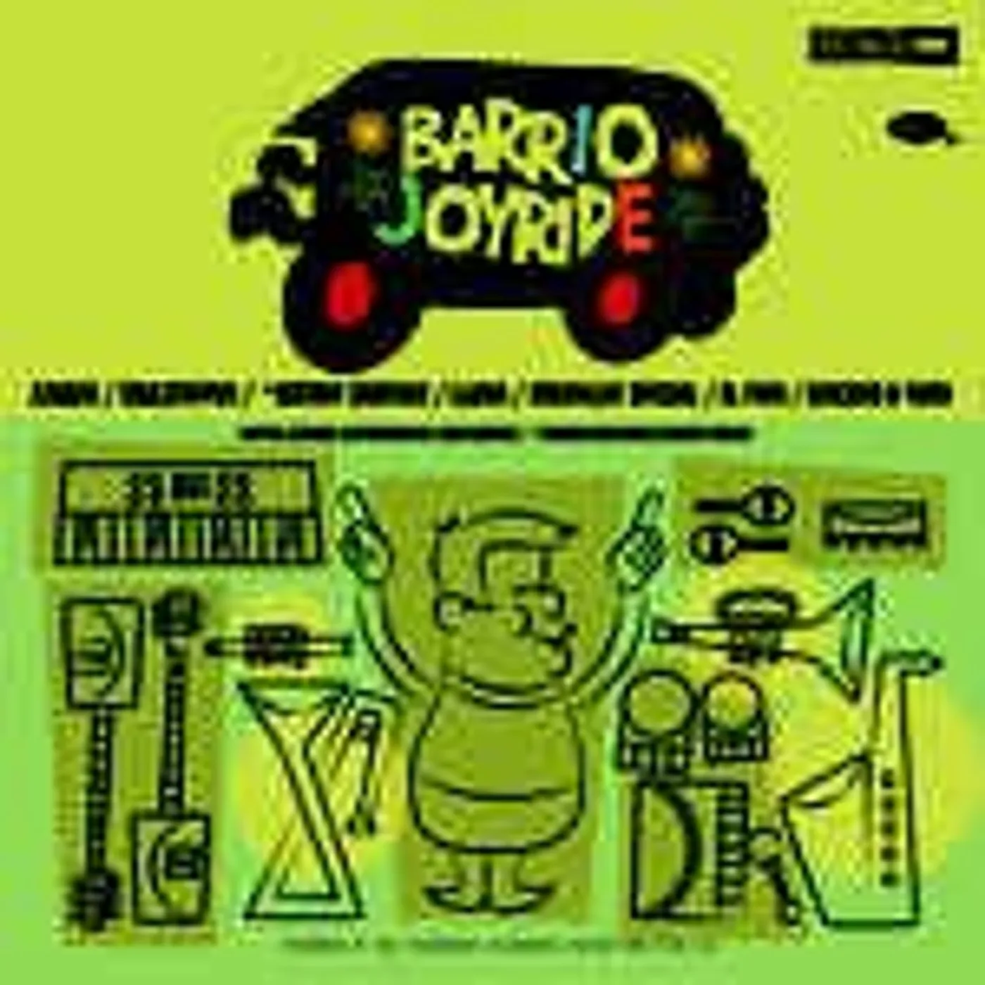 Saucy Horn BARRIO JOYRIDE Vinyl Record