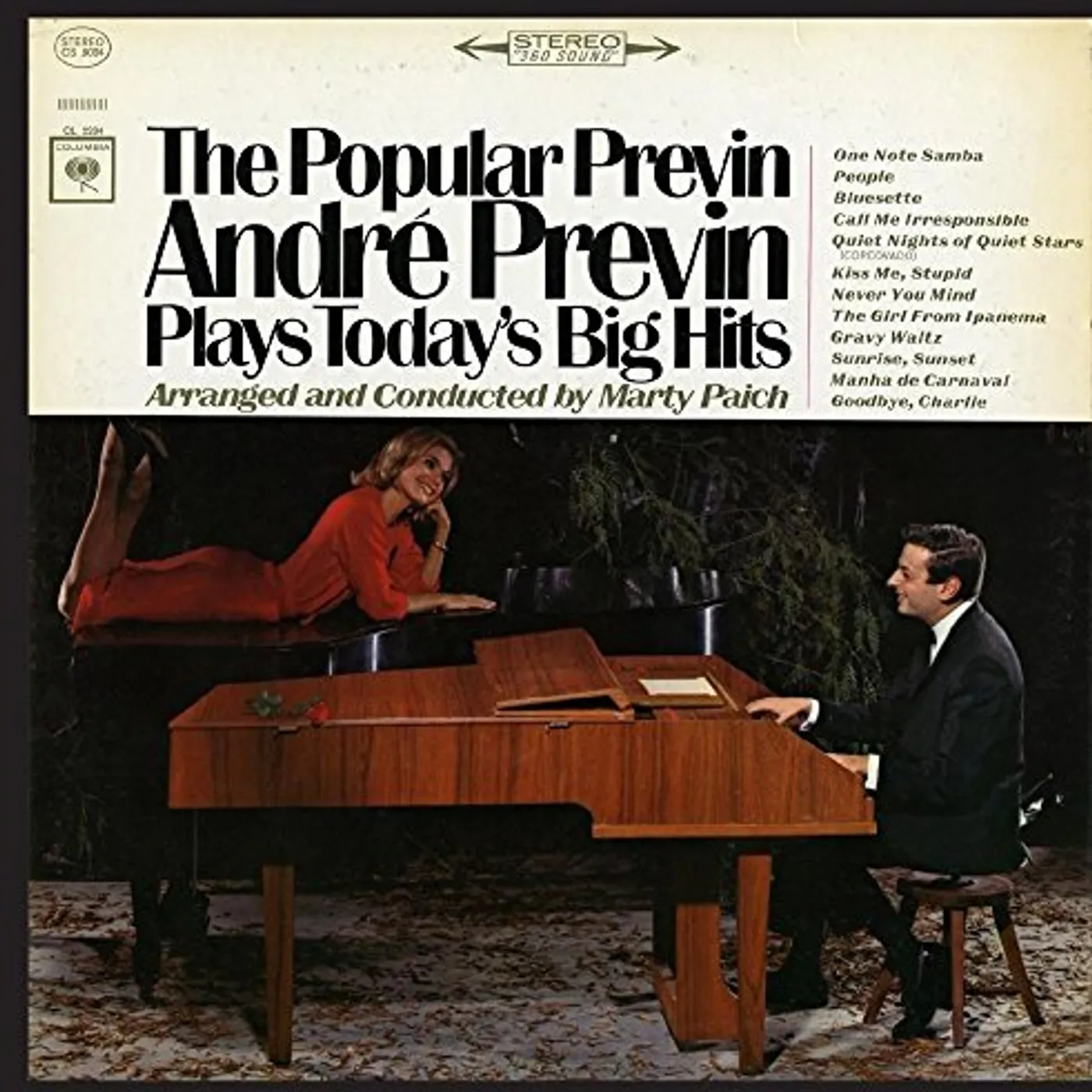 POPULAR PREVIN: ANDRE PREVIN PLAY'S TODAY'S BIG CD