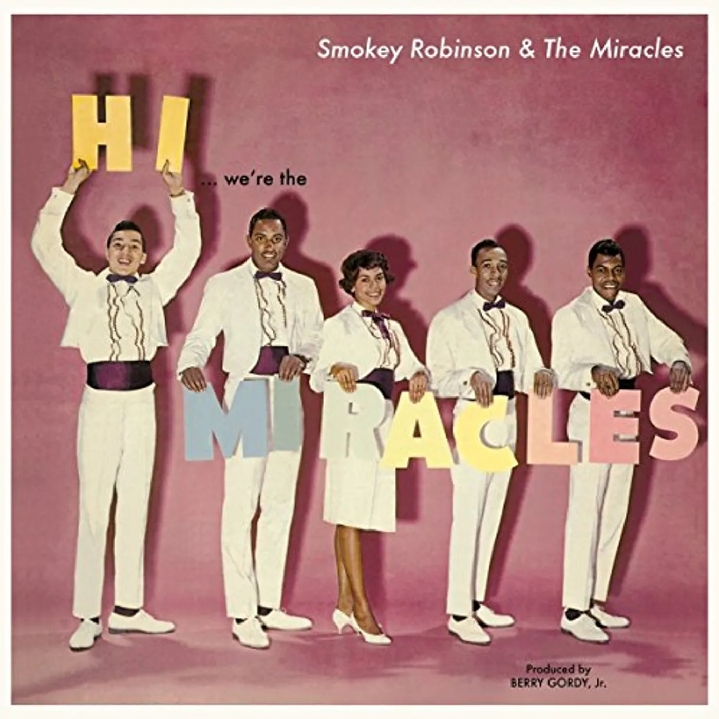 Smokey Robinson HI WE'RE THE MIRACLES + 5 BONUS TRACKS Vinyl Record