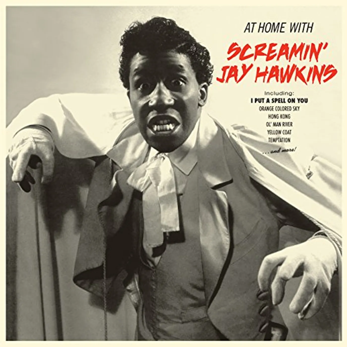 Screamin' Jay Hawkins AT HOME WITH + 4 BONUS TRACKS (BONUS TRACKS) Vinyl Record - Spain Release