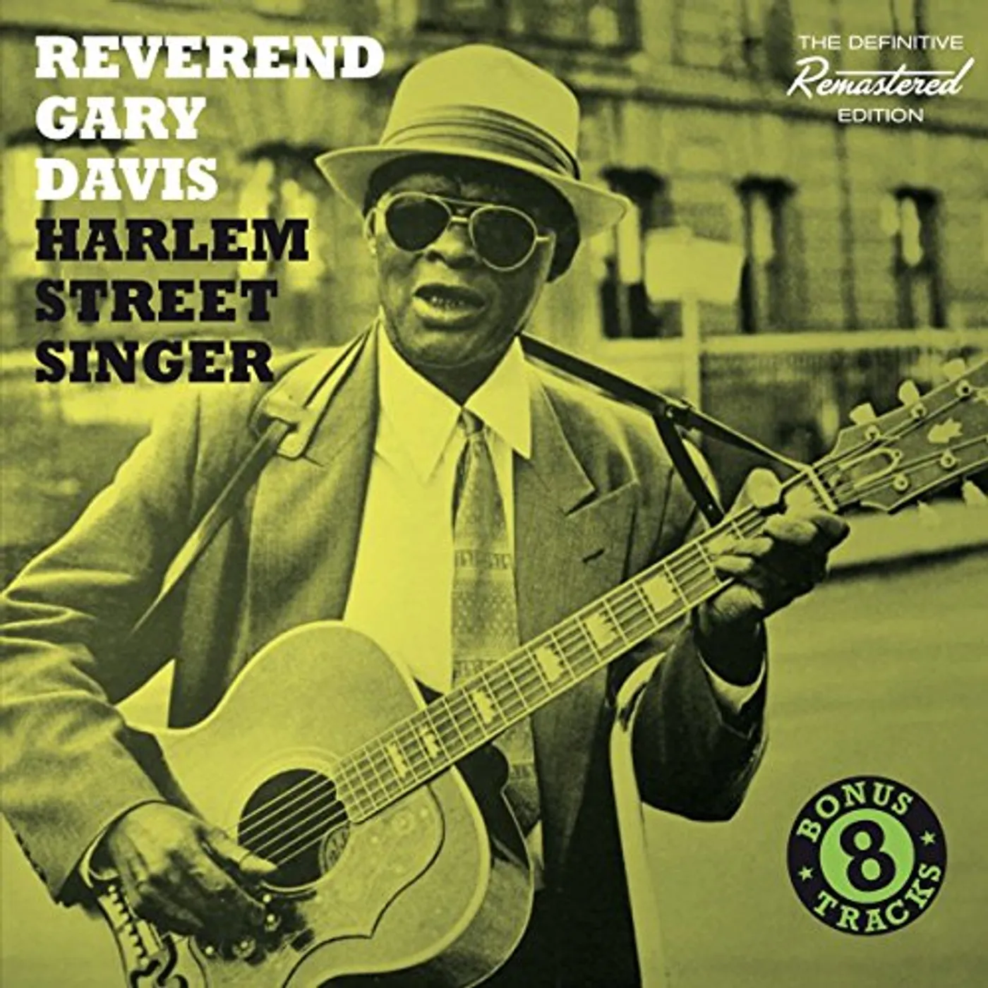 Reverend Gary Davis HARLEM STREET SINGER + 8 BONUS TRACKS CD
