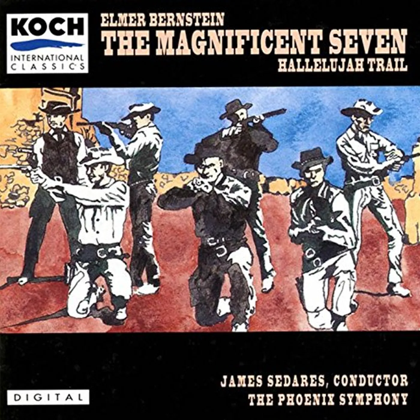 Elmer Bernstein MAGNIFICENT SEVEN: COMPLETE / Original Soundtrack Vinyl Record