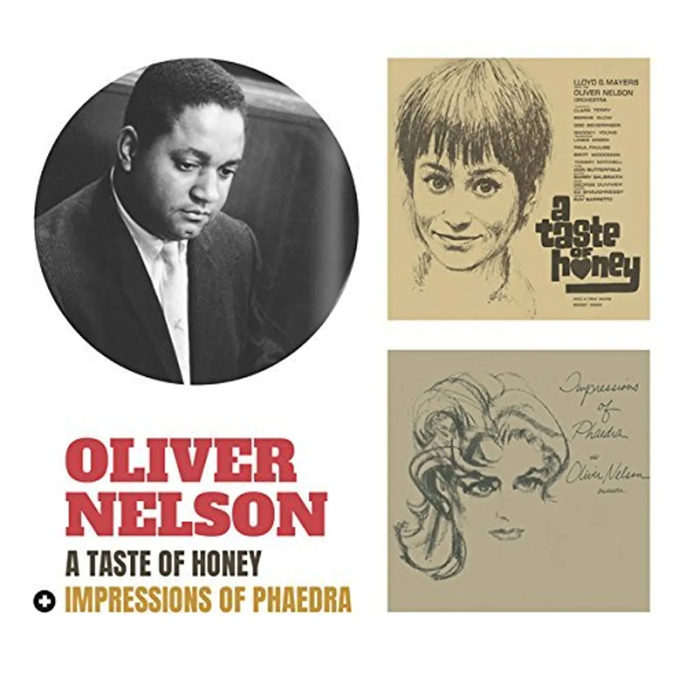 Oliver Nelson TASTE OF HONEY / IMPRESSIONS OF PHAEDRA + 2 BONUS CD
