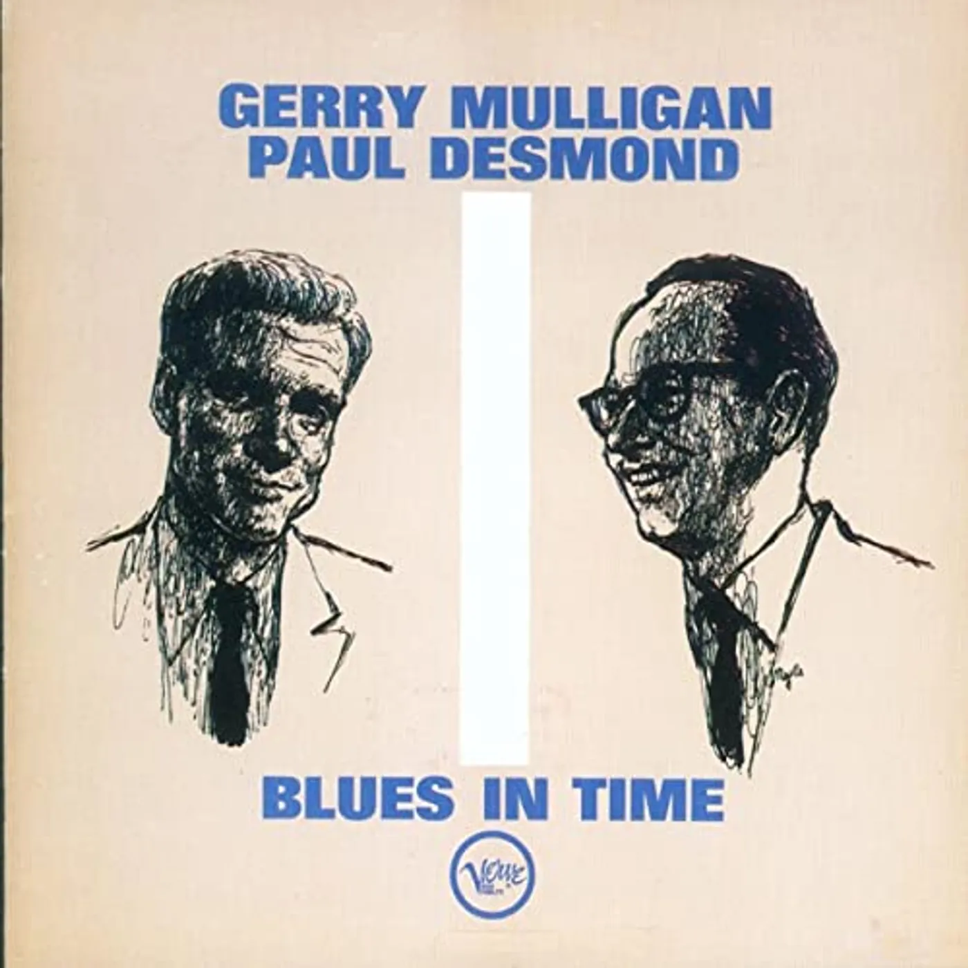 Gerry Mulligan & Paul Desmond BLUES IN TIME Vinyl Record