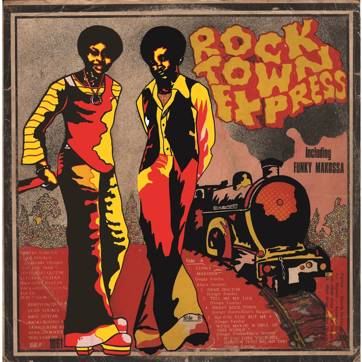 Rock Town Express Funky Makossa Vinyl Record