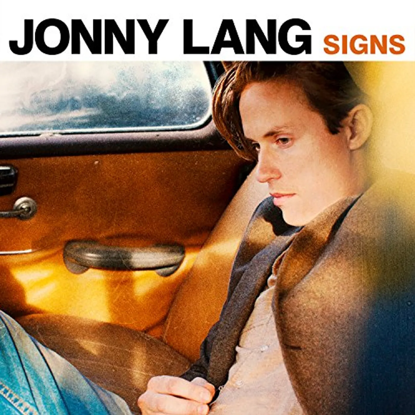 Jonny Lang Signs Vinyl Record