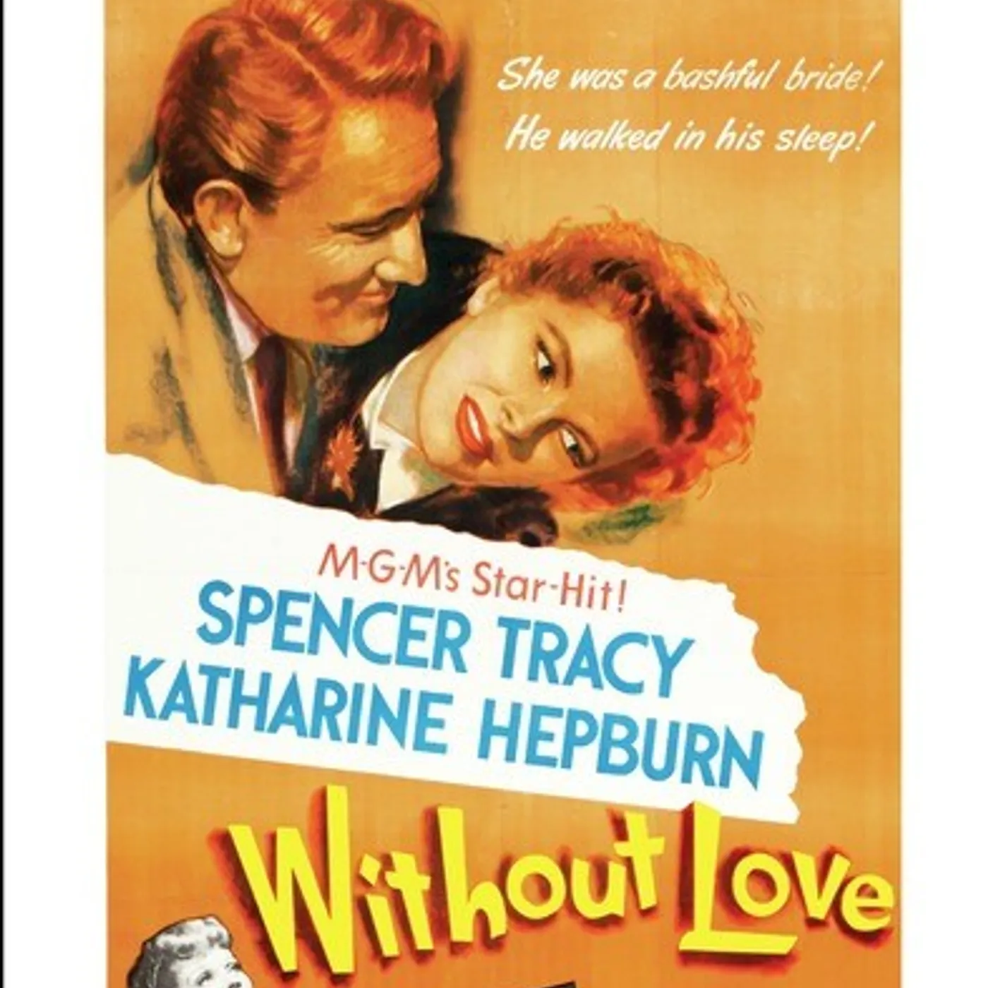 WITHOUT LOVE (1945) DVD