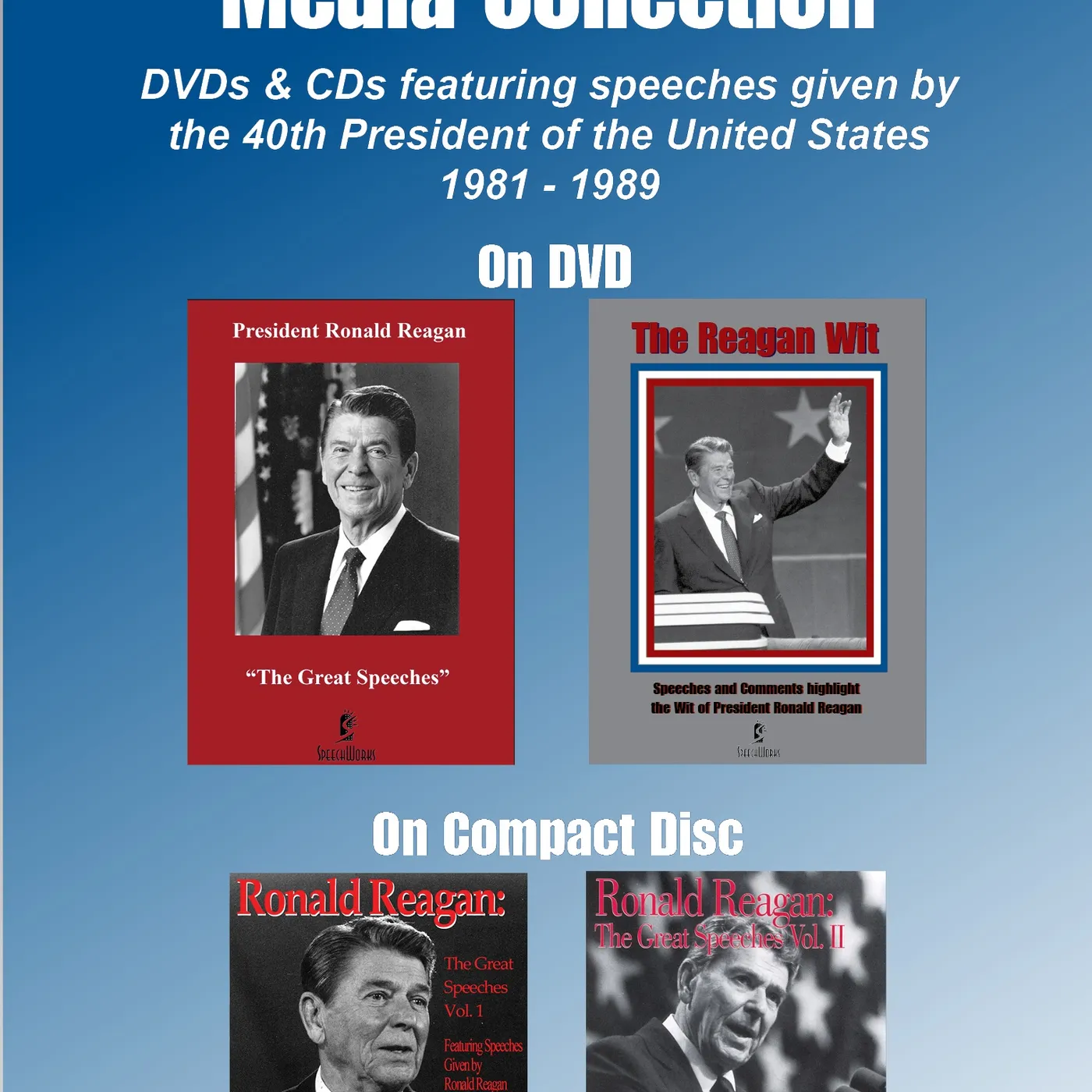 Ronald Reagan REAGAN COLLECTION CD