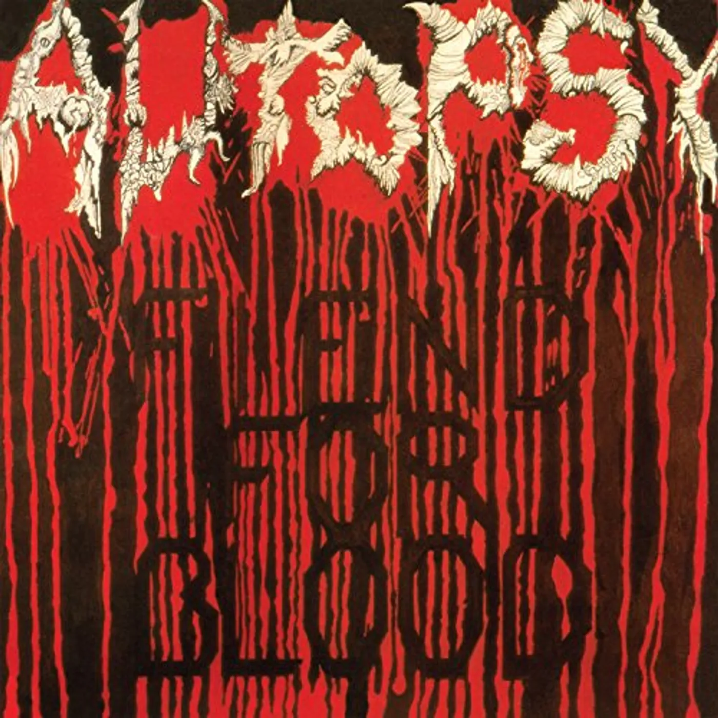 Autopsy Fiend For Blood Vinyl Record