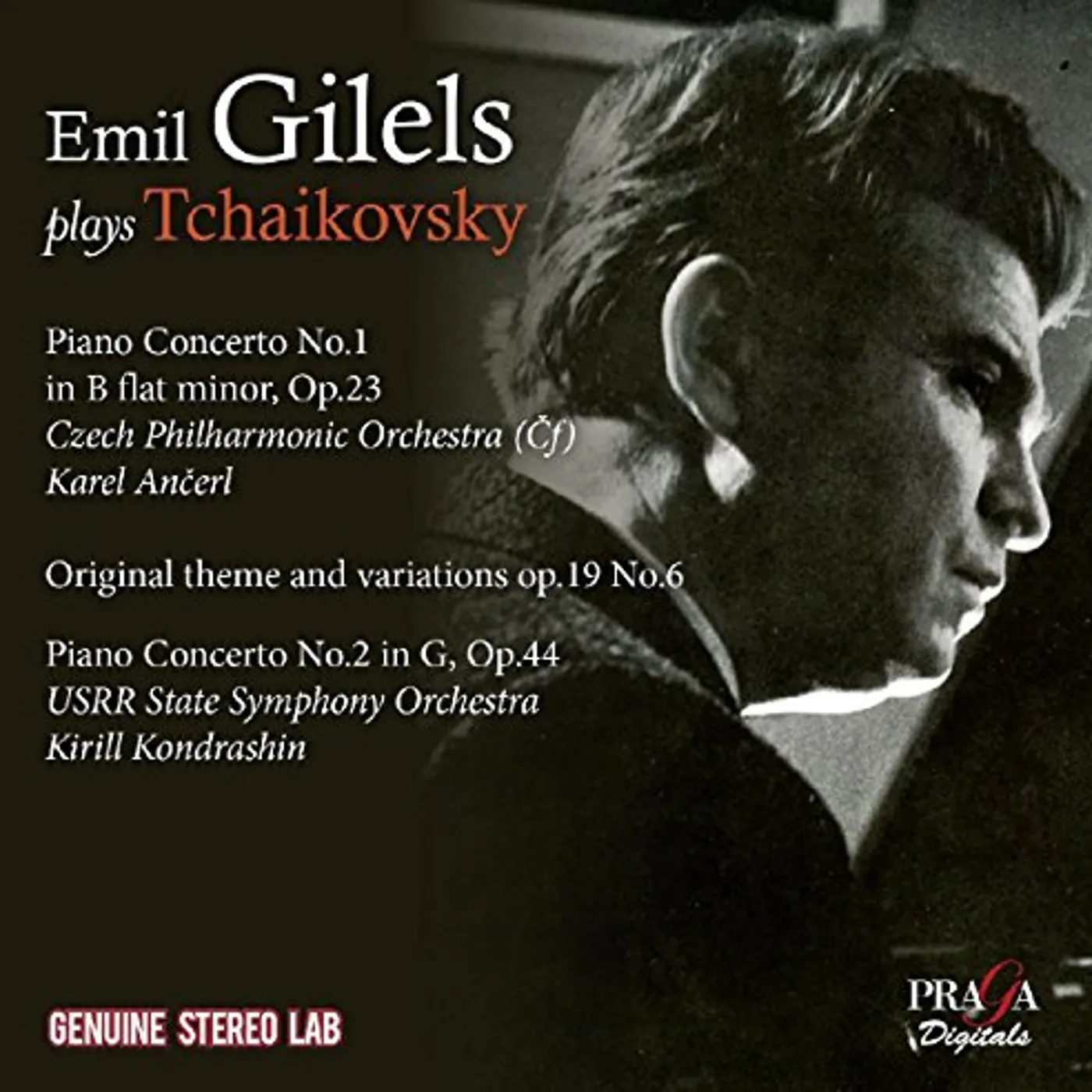 EMIL GILELS PLAYS TCHAIKOVSKY CD