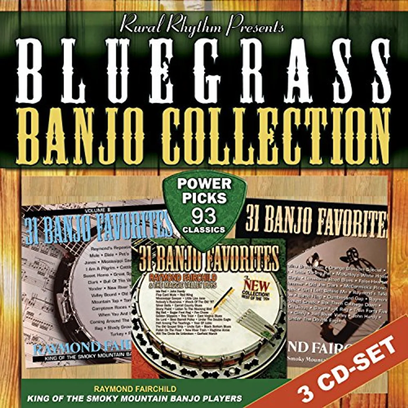 Raymond Fairchild BLUEGRASS BANJO COLLECTION CD