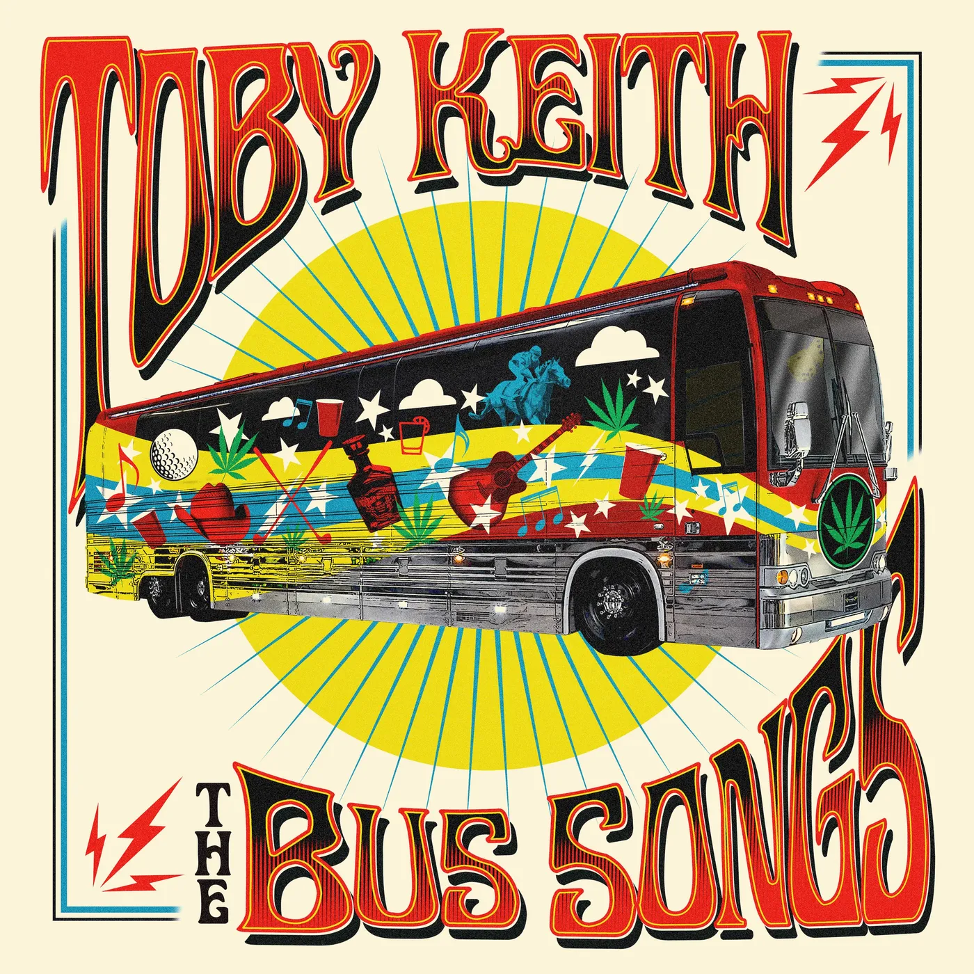 Toby Keith BUS SONGS CD