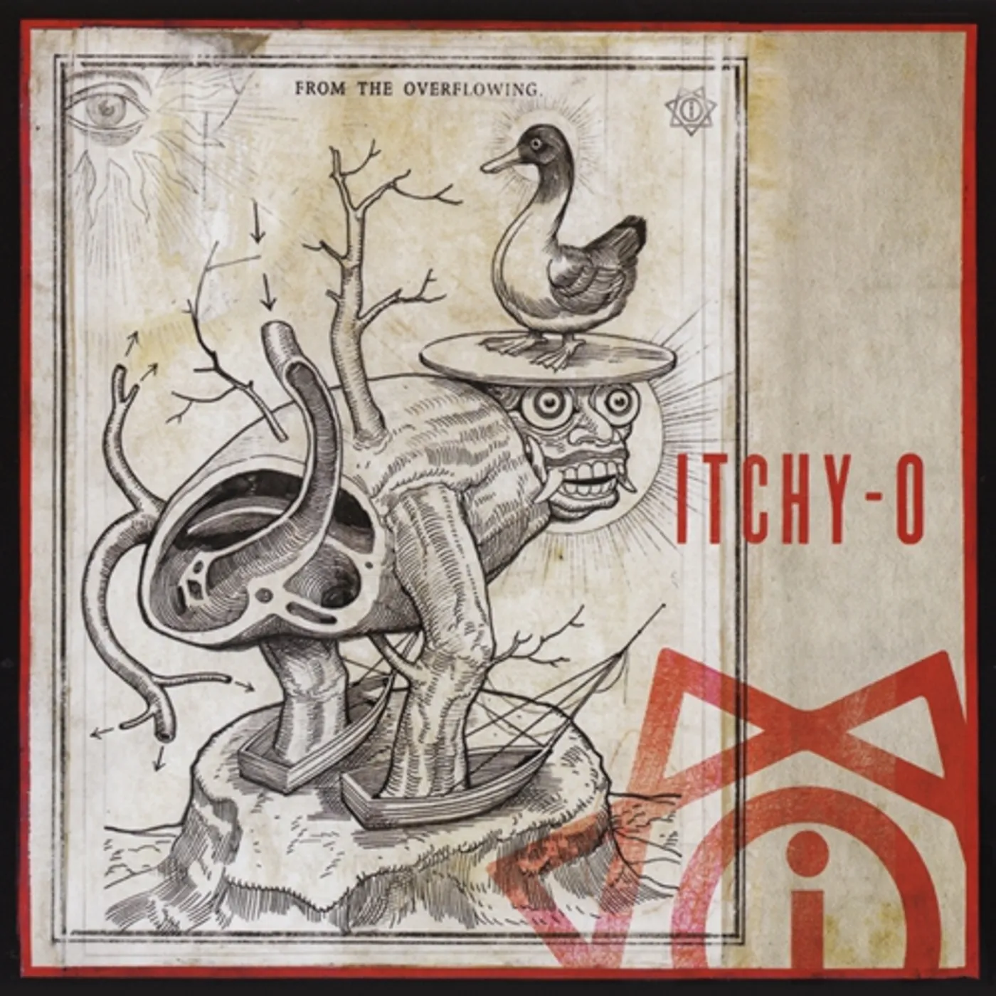 itchy-O FROM THE OVERFLOWING Vinyl Record