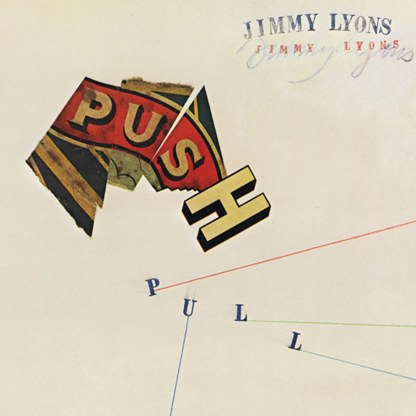 Jimmy Lyons PUSH PULL CD