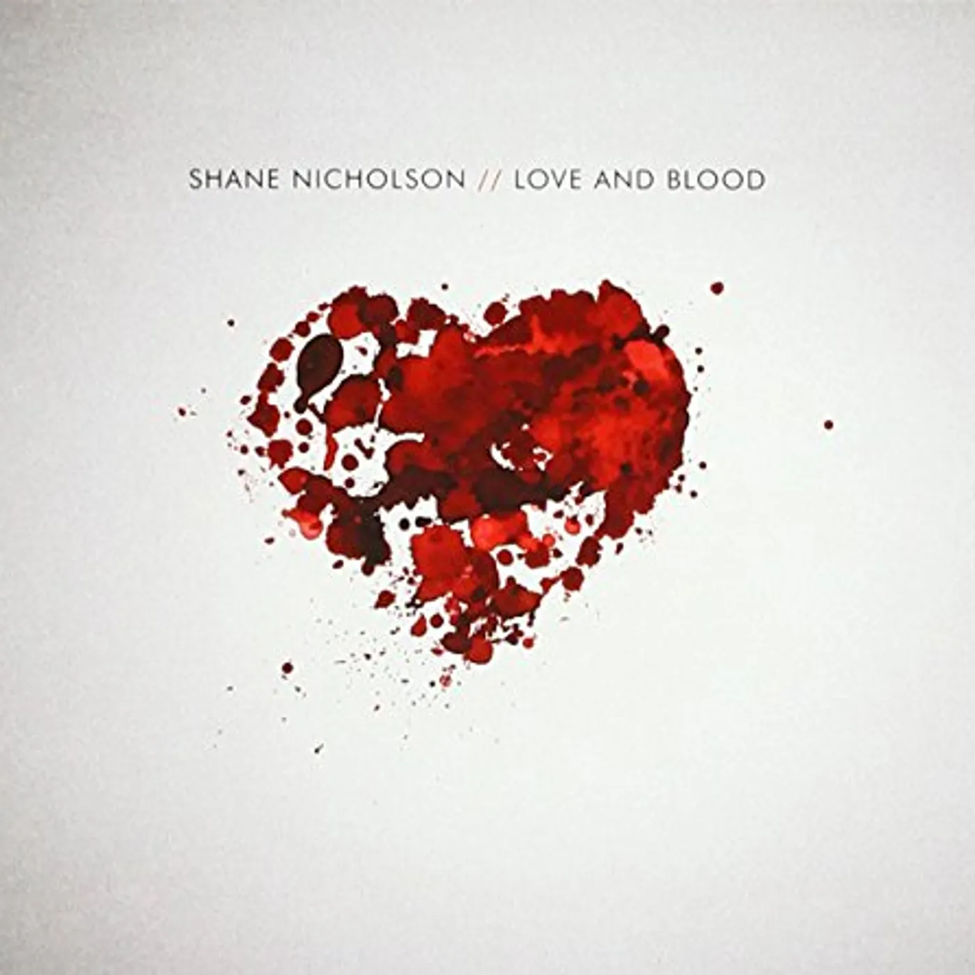 Shane Nicholson LOVE & BLOOD CD
