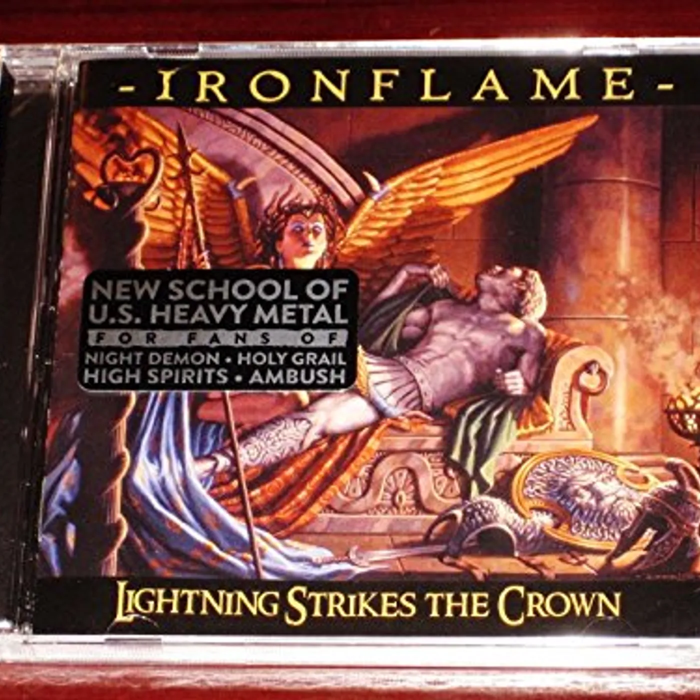 IRONFLAME LIGHTNING STRIKES THE CROWN CD