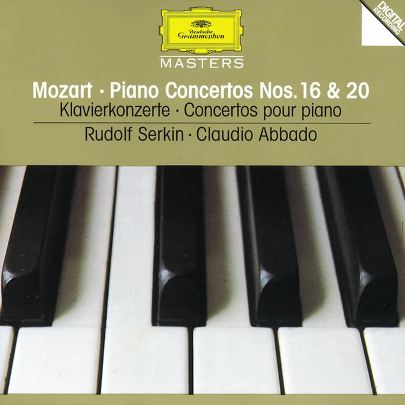 Rudolf Serkin MOZART PIANO CONCERTOS NO. 11 & 20 Vinyl Record