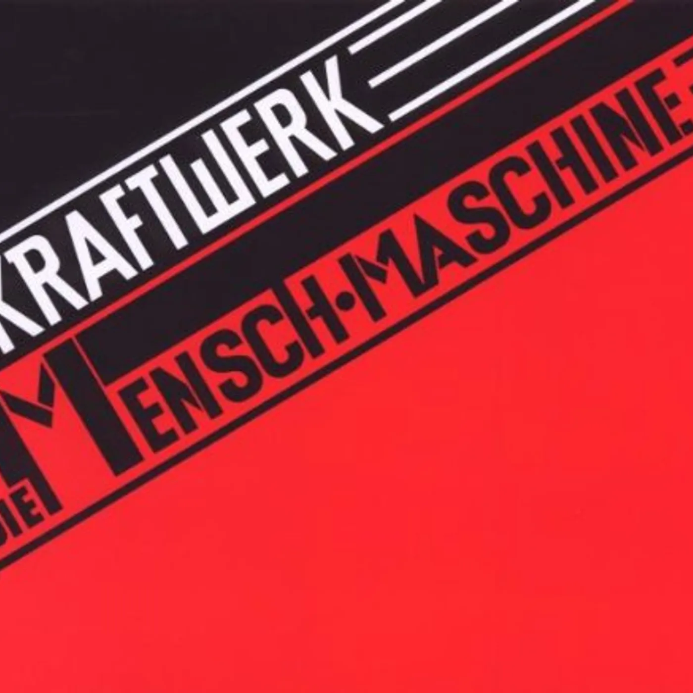 Kraftwerk DIE MENSCH-MASCHINE-GERMAN Vinyl Record