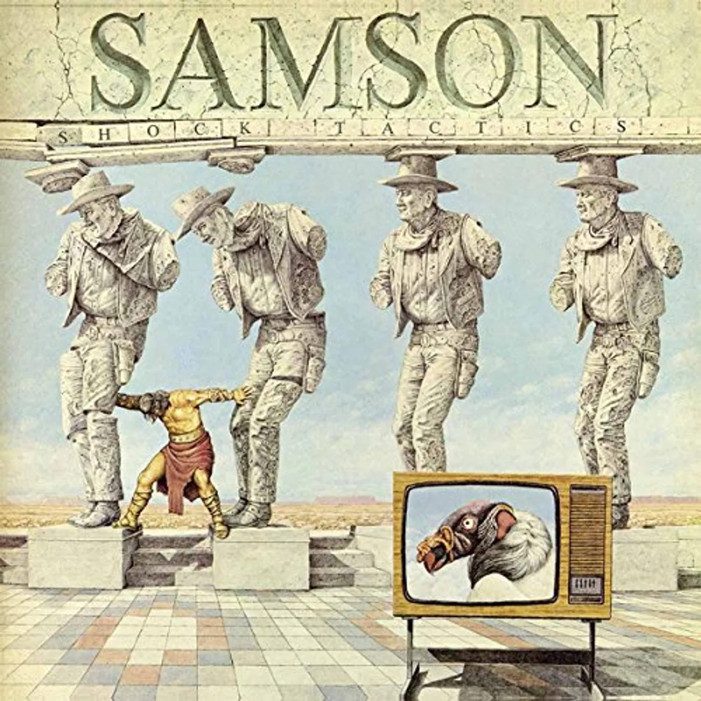 Samson Shock Tactics Vinyl Record
