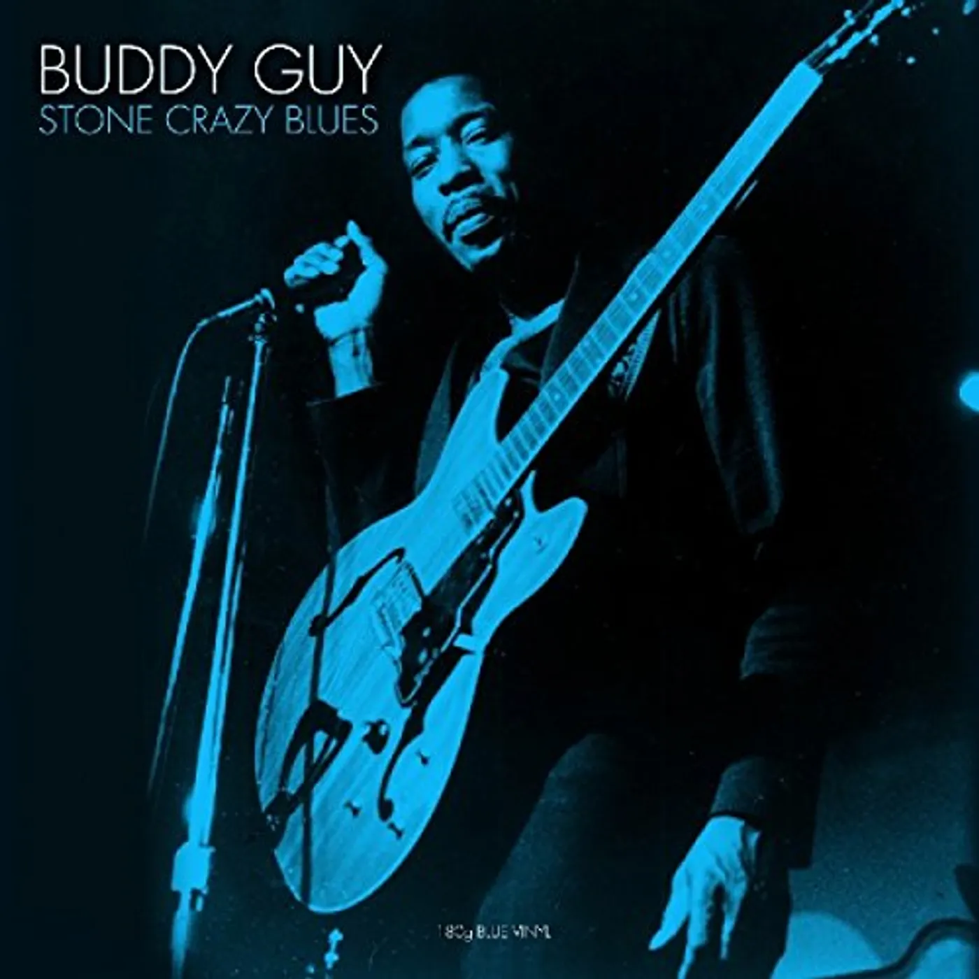 Buddy Guy STONE CRAZY BLUES (BLUE VINYL) Vinyl Record