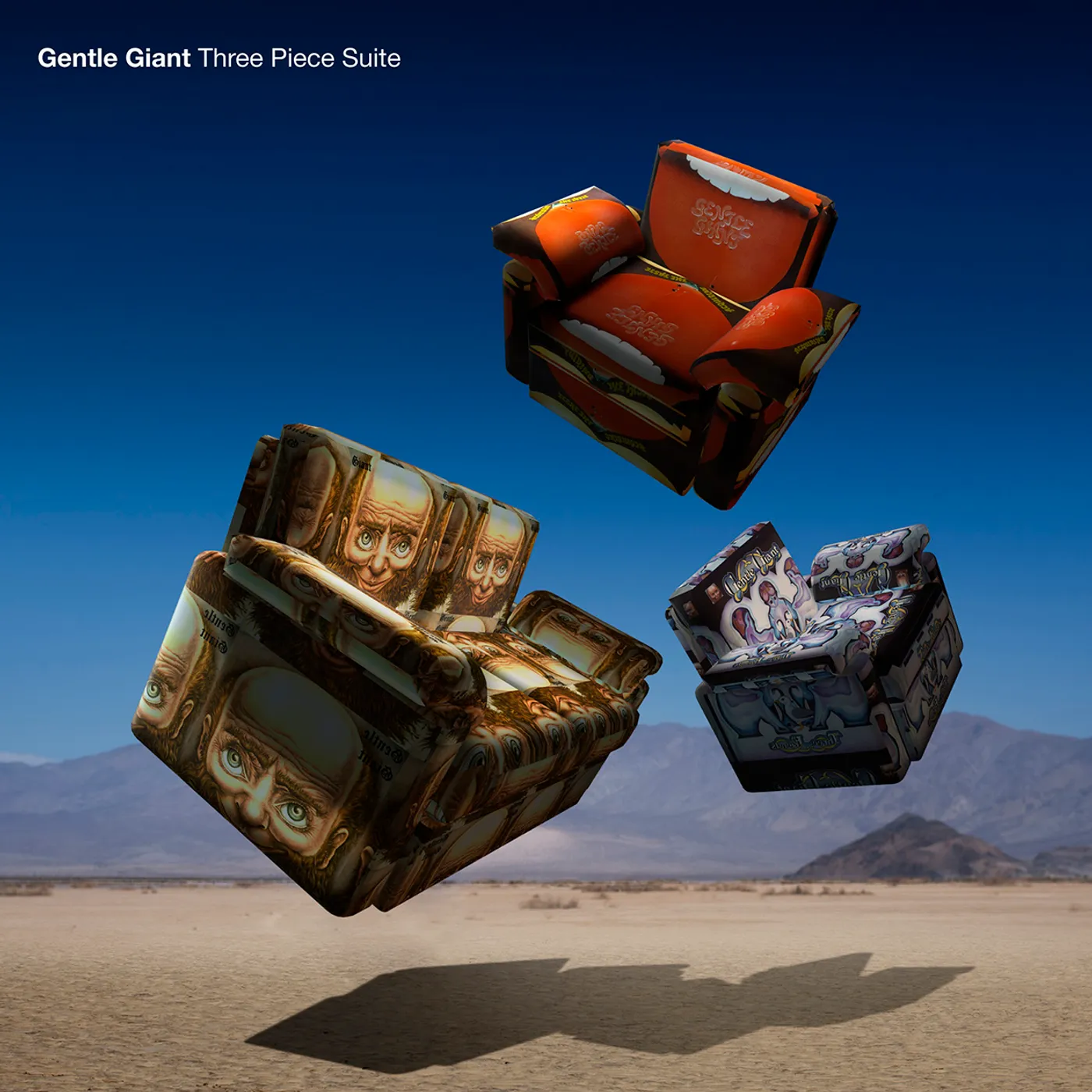 Gentle Giant THREE PIECE SUITE (STEVEN WILSON MIX/ 180G GATEFOL Vinyl Record