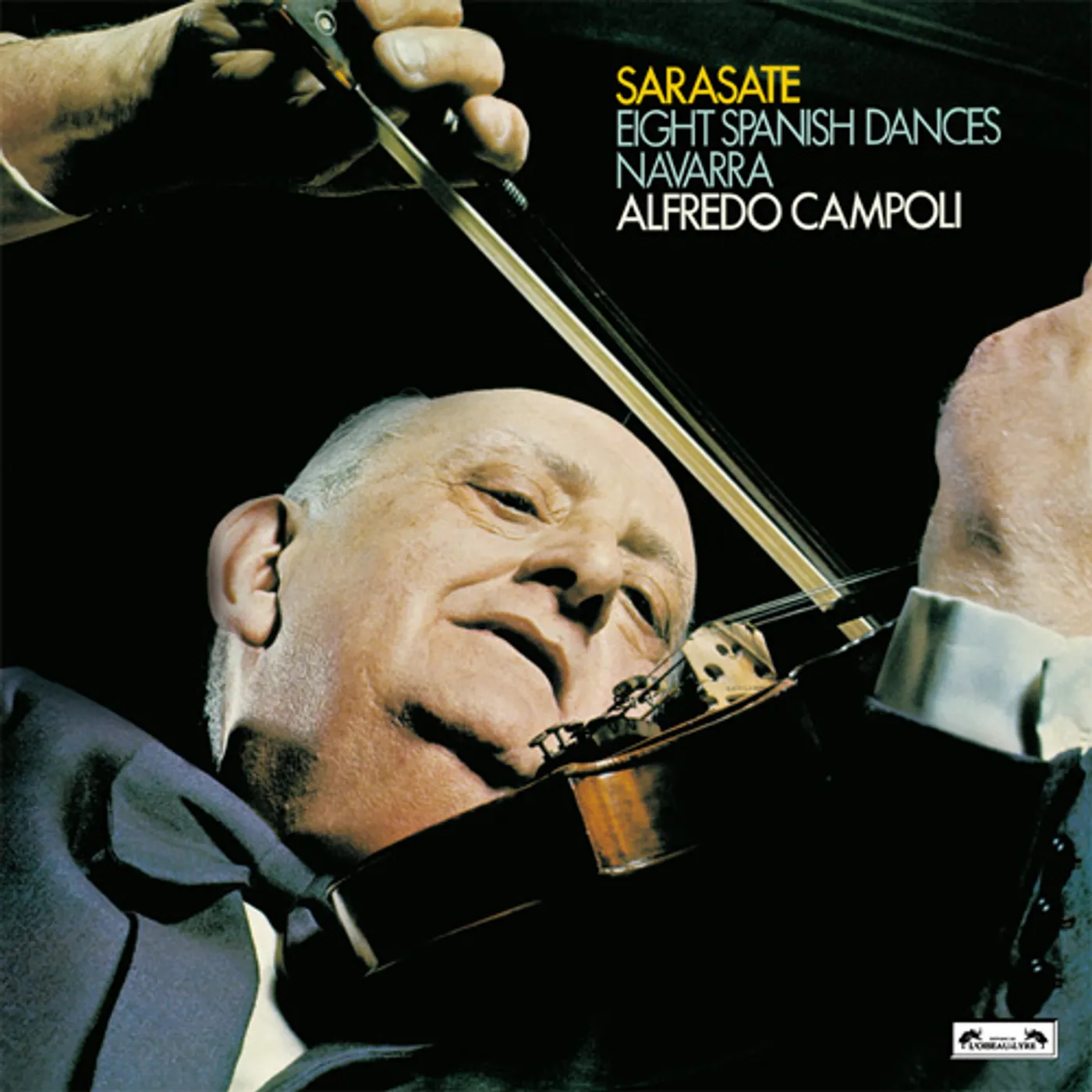 Alfredo Campoli SARASATE: EIGHT SPANISH DANCES / NAVARRA Vinyl Record
