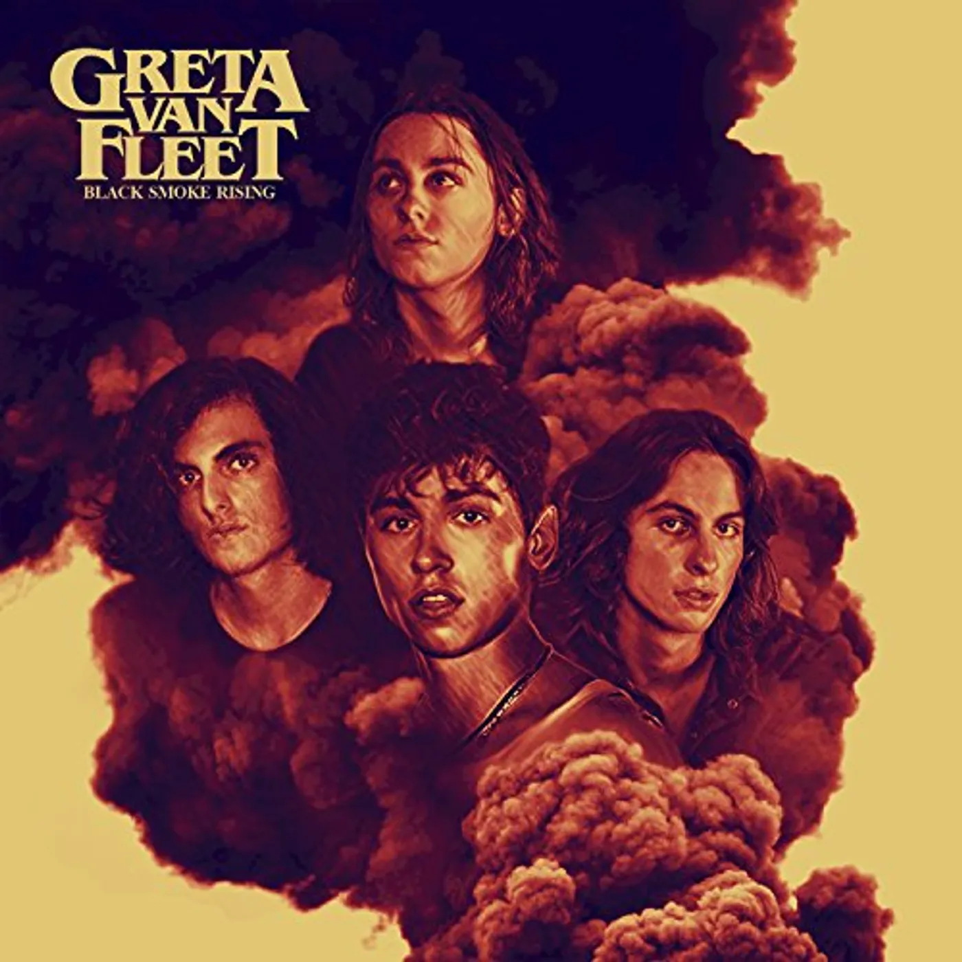 Greta Van Fleet BLACK SMOKE RISING CD