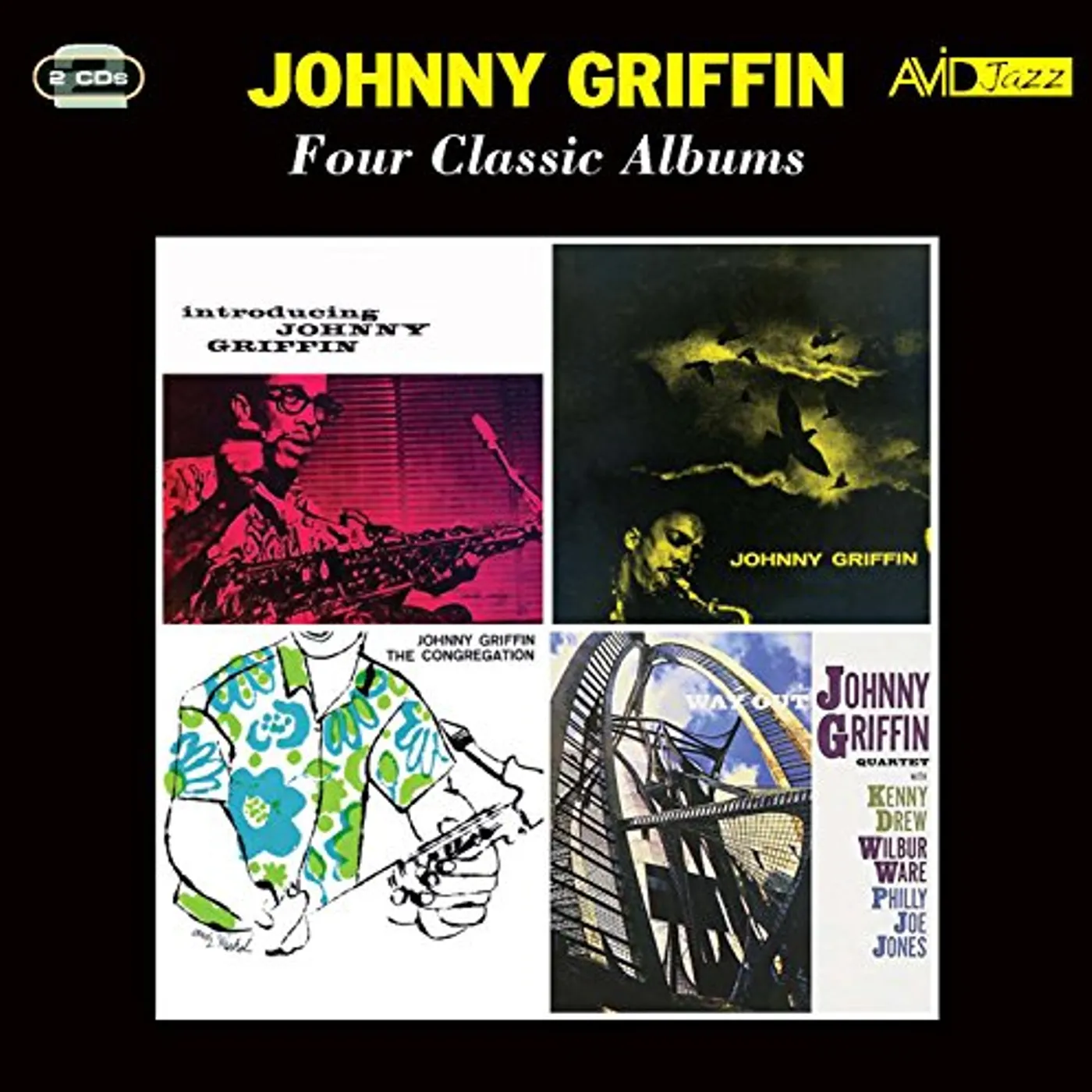 Johnny Griffin BLOWING SESSION / CONGREGATION / WAY OUT CD