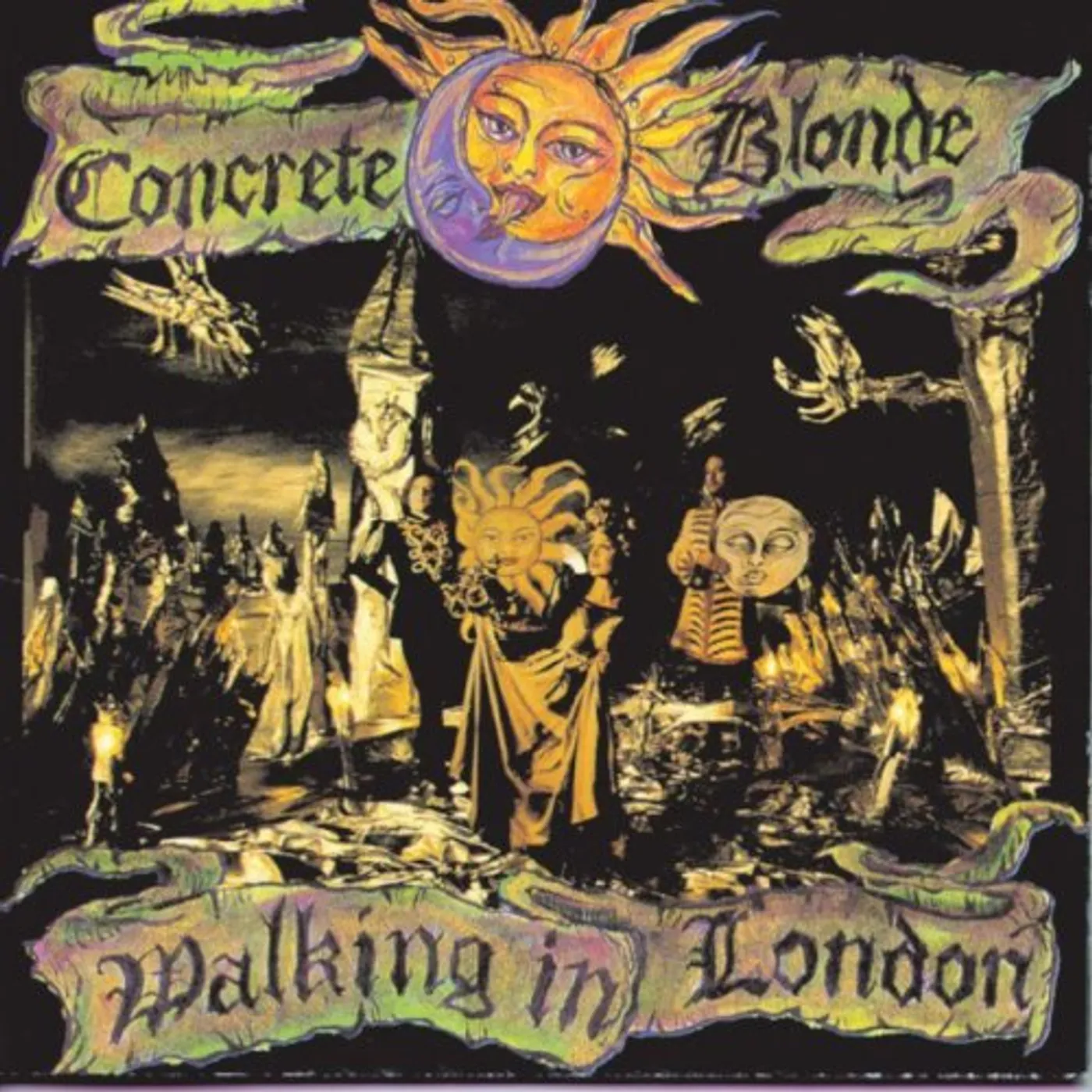 Concrete Blonde Walking In London Vinyl Record