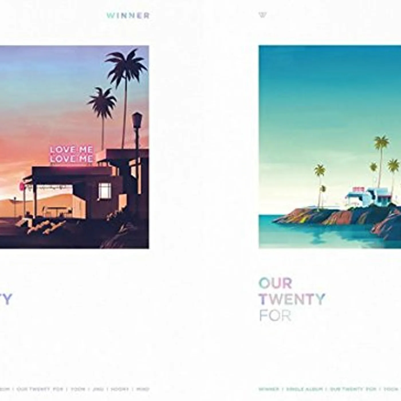 WINNER OUR TWENTY FOR (SINGLE ALBUM) CD