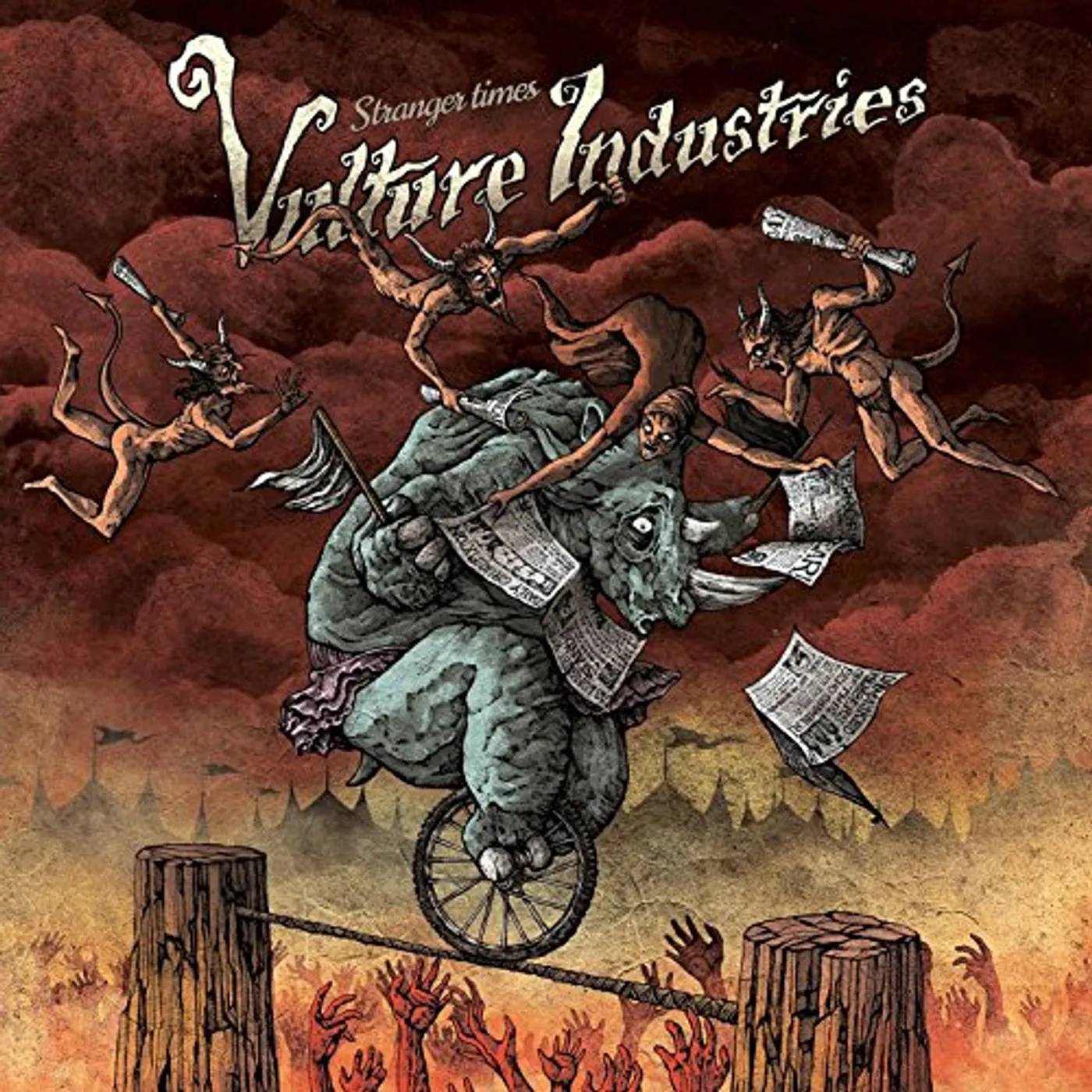 Vulture Industries STRANGER TIMES CD