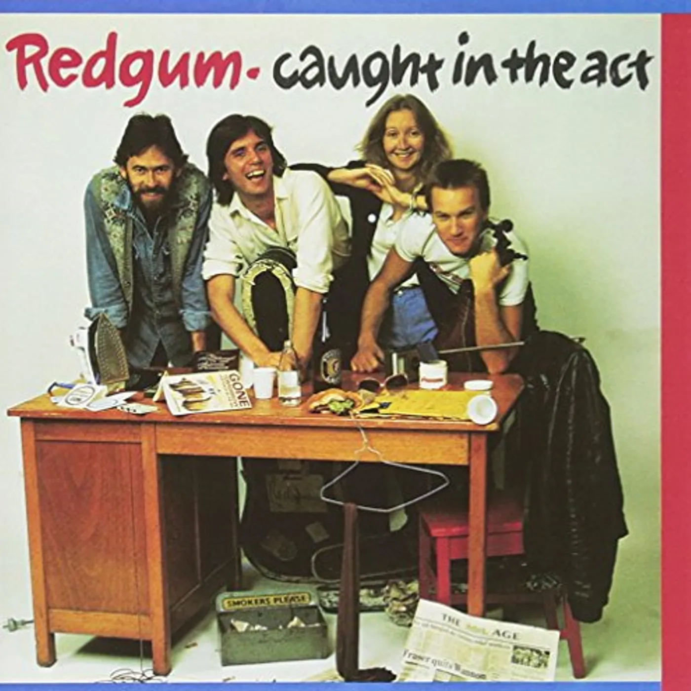 Redgum Caught In The Act Vinyl Record