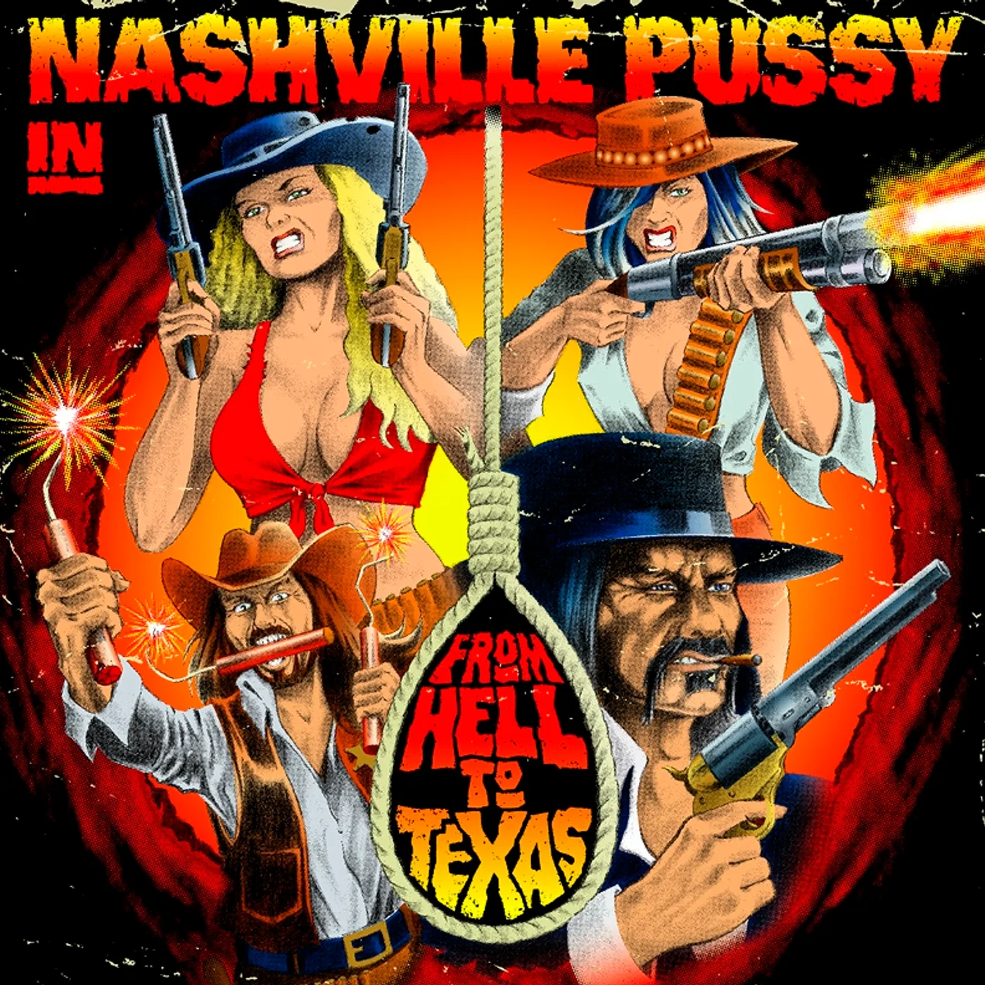 Nashville Pussy From Hell To Texas Vinyl Record