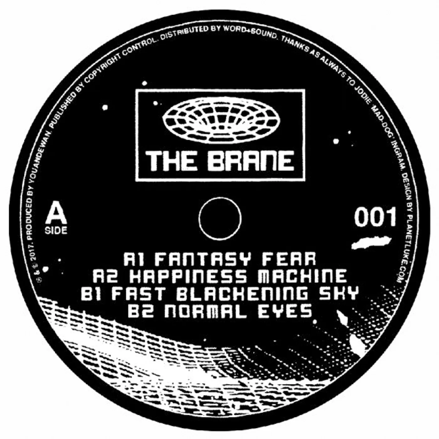 Youandewan BRANE 001 Vinyl Record