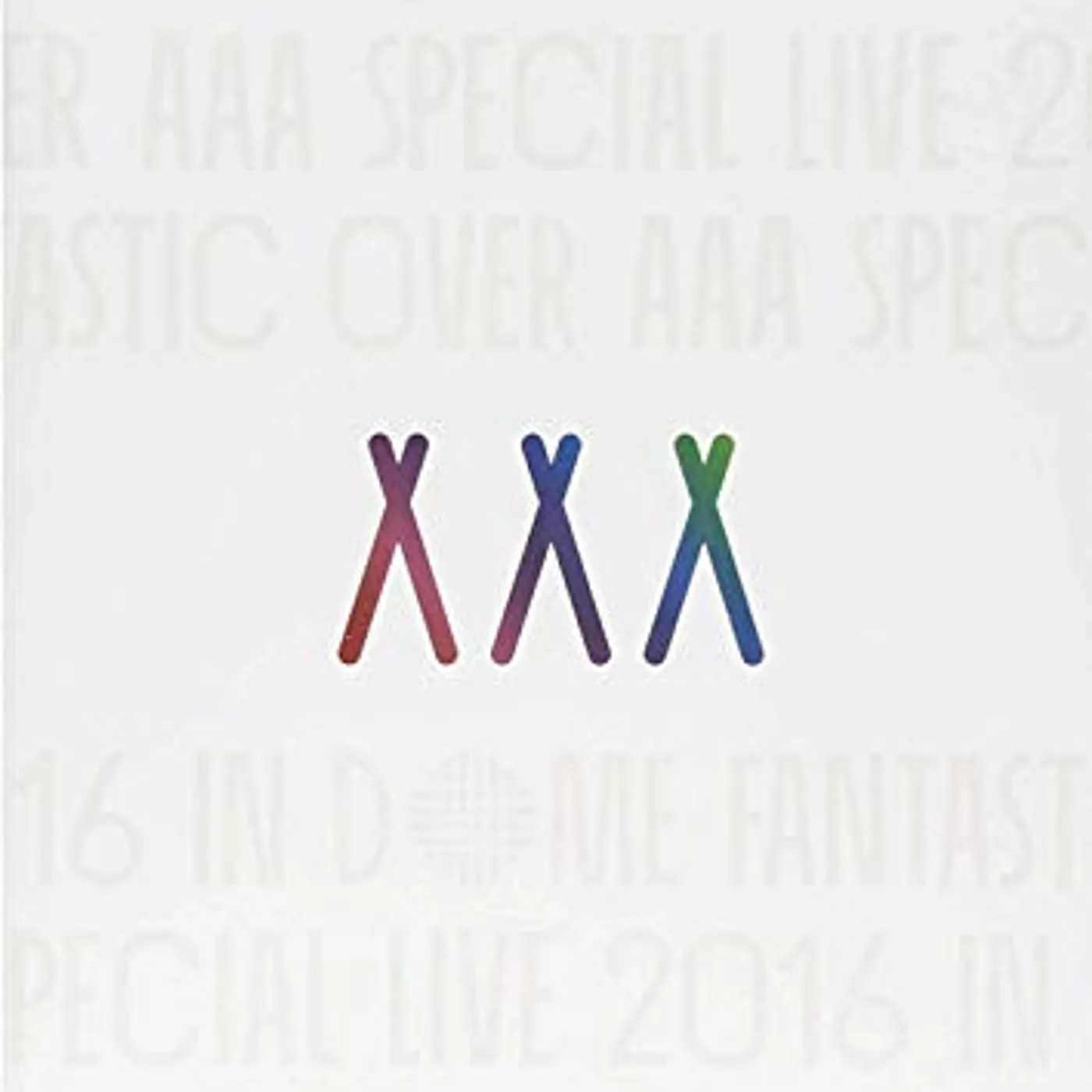 AAA SPECIAL LIVE 2016 IN DOME: FANTASTIC OVER DVD