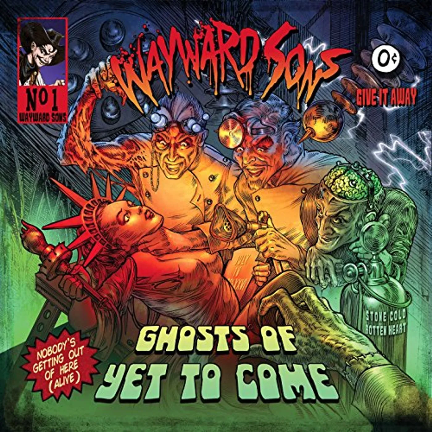 Wayward Sons GHOSTS OF YET TO COME CD