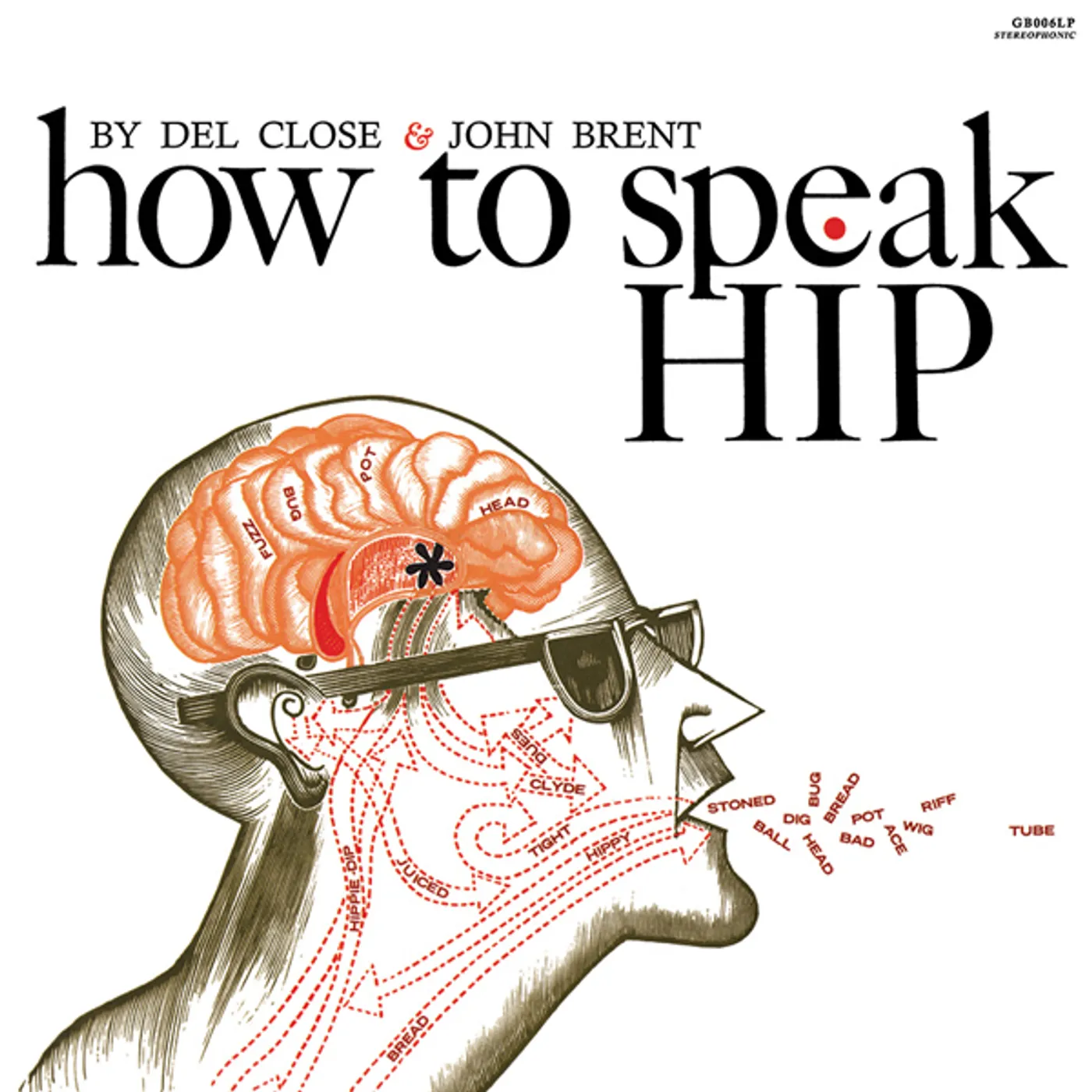 Del Close & John Brent How To Speak Hip Vinyl Record