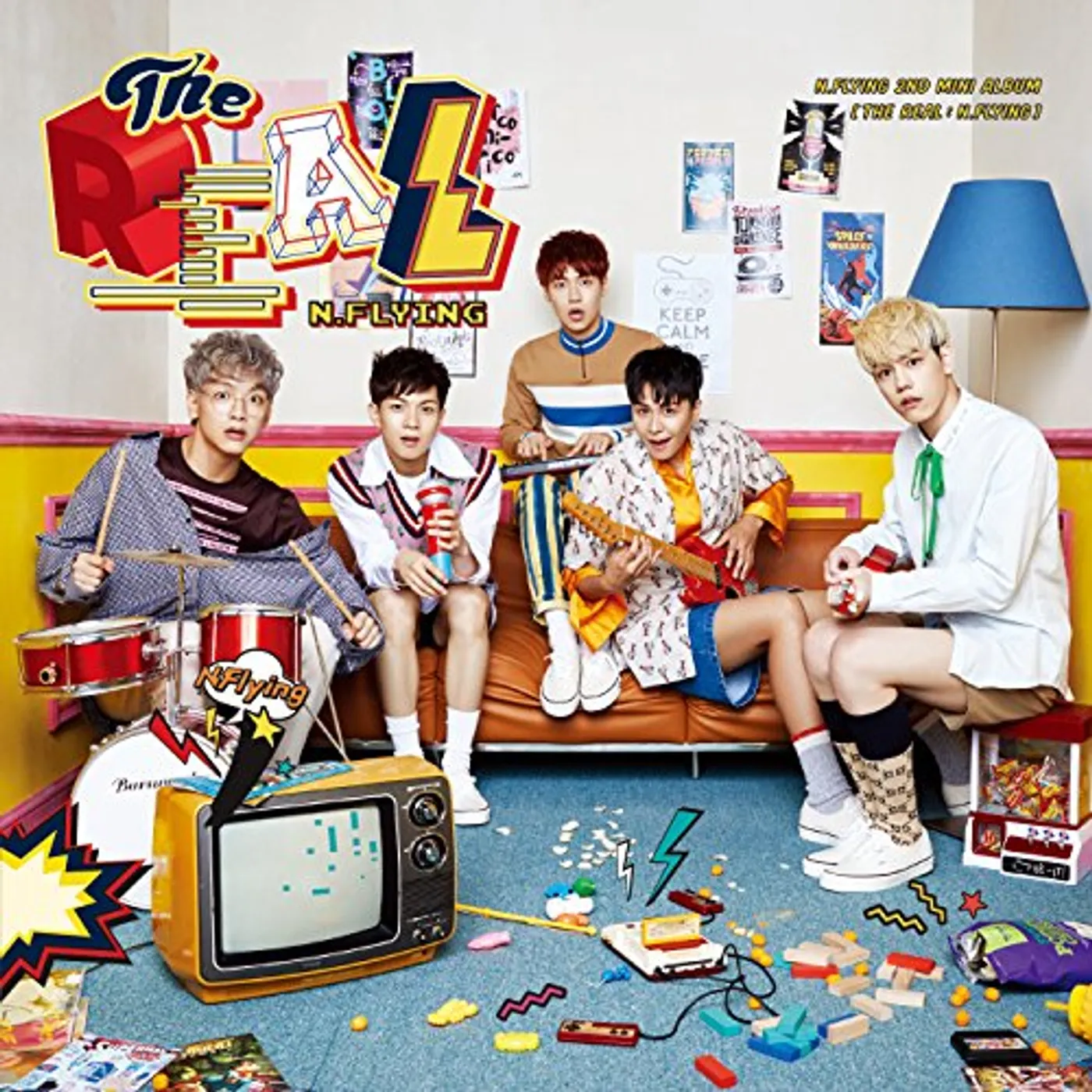 REAL : N.FLYING CD
