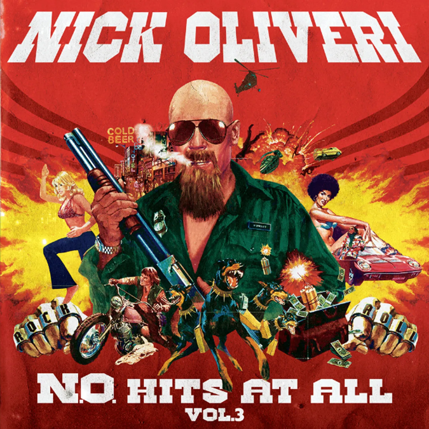 Nick Oliveri N.O. HITS AT ALL 3 CD