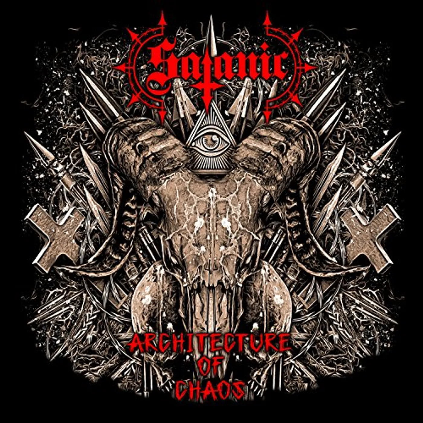Satanic ARCHITECTURE OF CHAOS CD