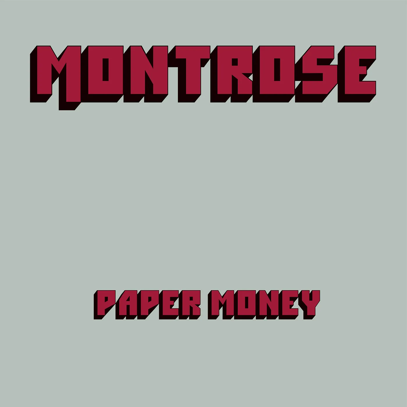 Montrose Paper Money Vinyl Record