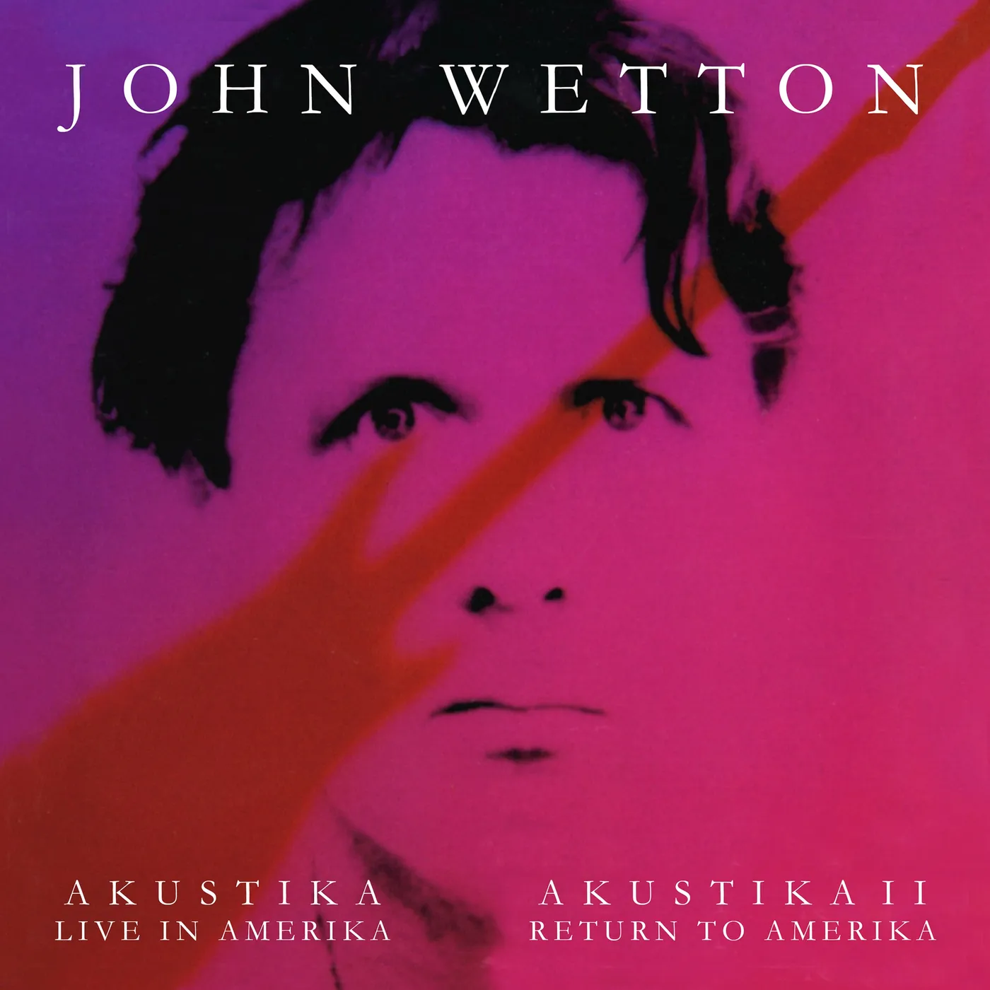 John Wetton AKUSTIKA: LIVE IN AMERIKA / AKUSTIKA II: RETURN TO CD