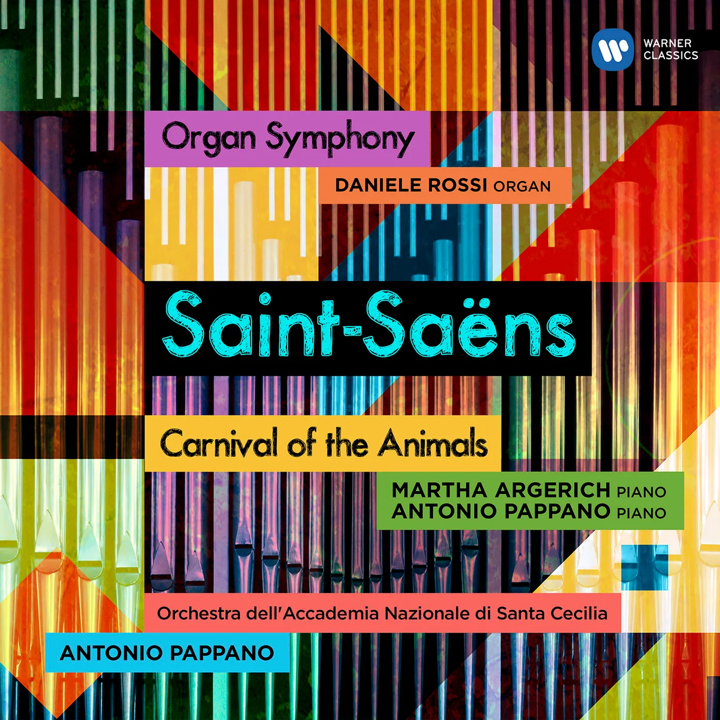 Antonio Pappano SAINT-SAENS ORGAN SYMPHONY & CARNIVAL OF ANIMALS CD