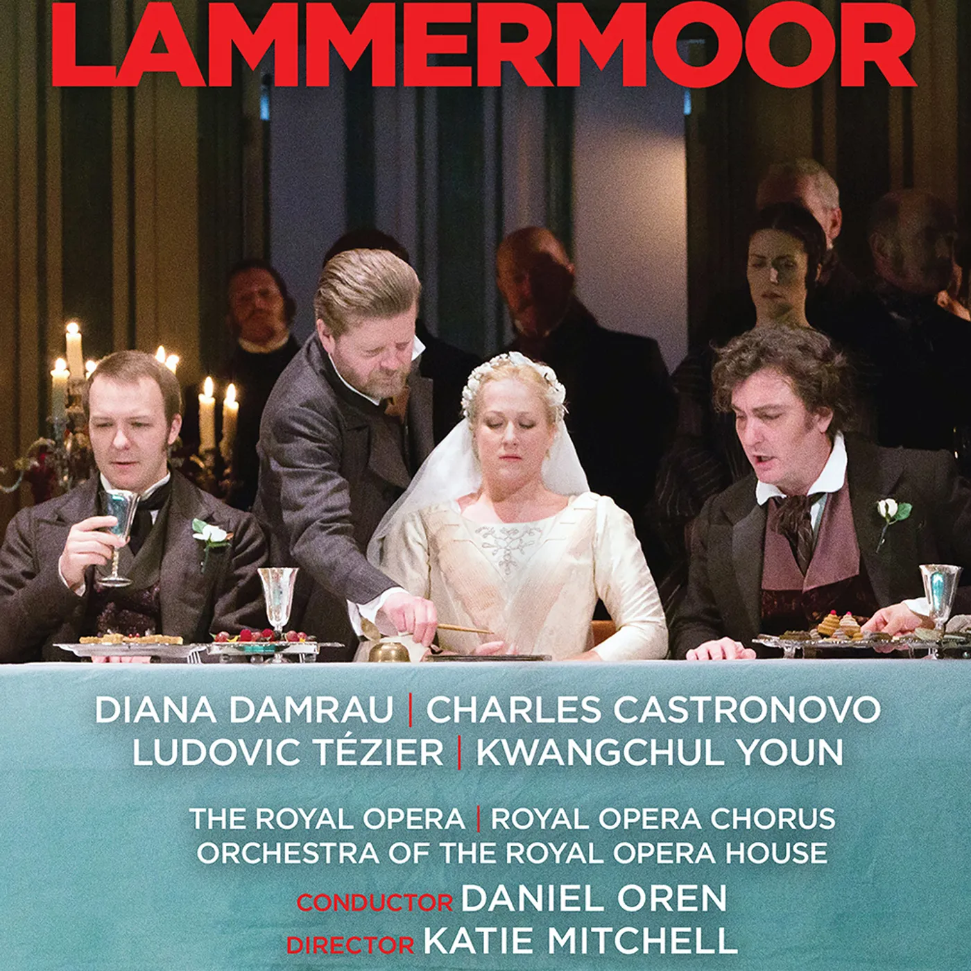 Diana Damrau DONIZETTI: LUCIA DI LAMMERMOOR Blu-ray