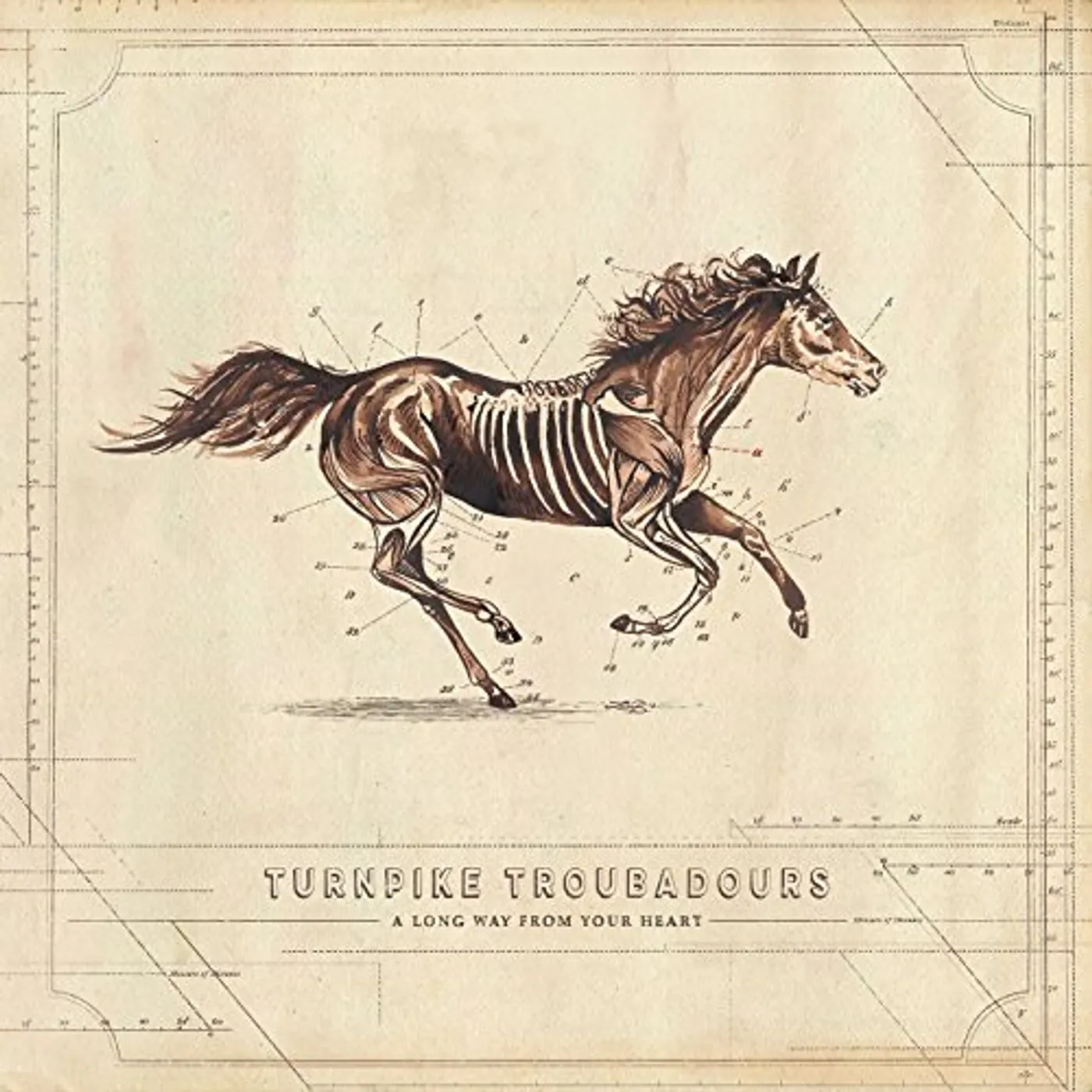 Turnpike Troubadours LONG WAY FROM YOUR HEART CD