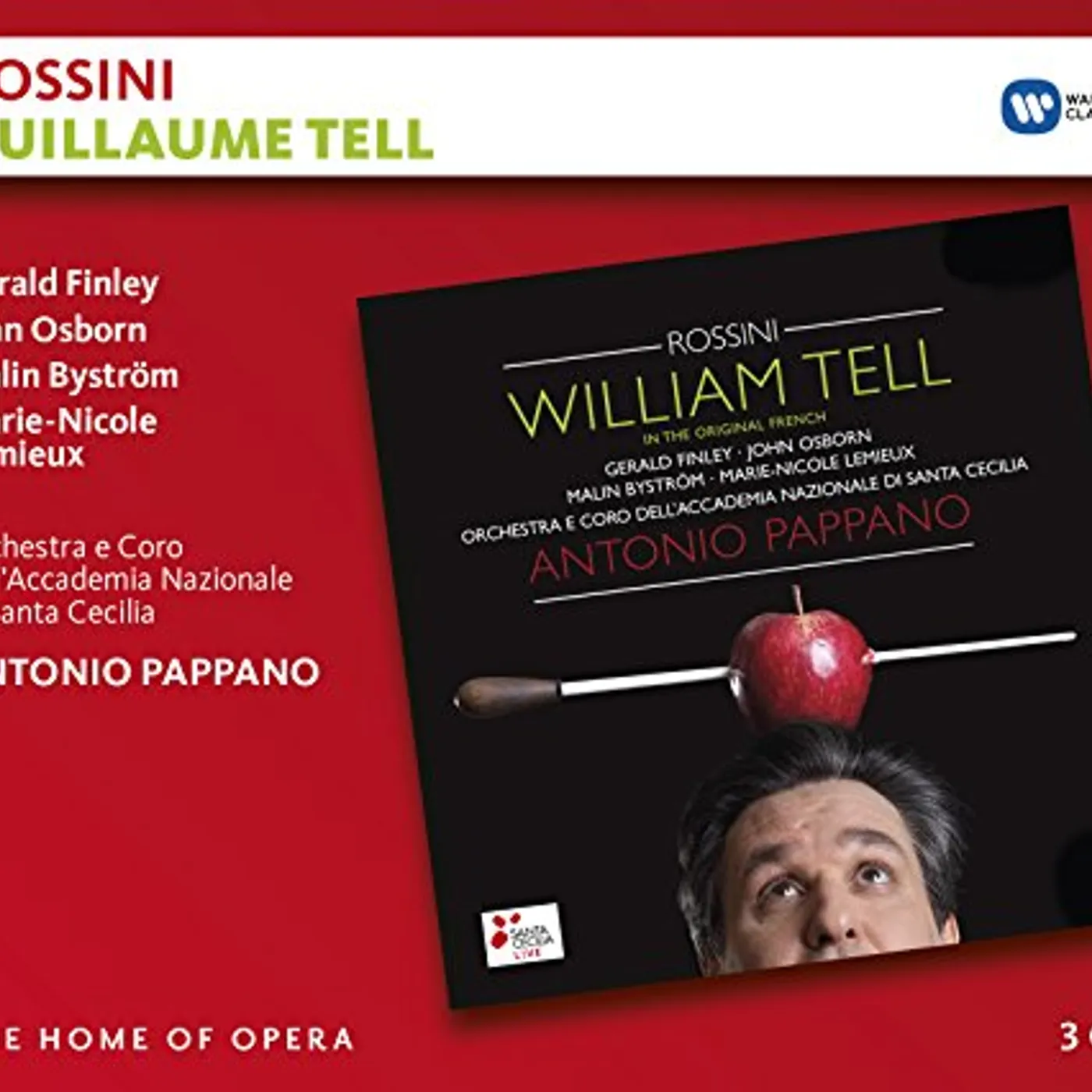 Antonio Pappano ROSSINI: GUILLAUME TELL CD