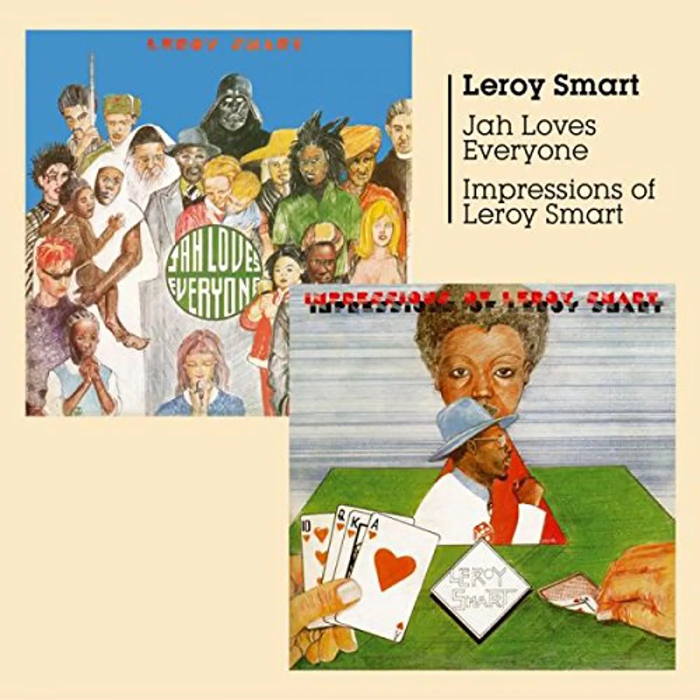 Leroy Smart JAH LOVES EVERYONE + IMPRESSIONS CD